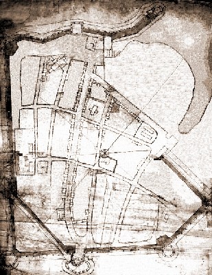 Plan of Portsmouth, 1545